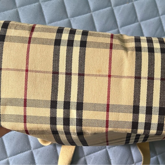 Burberry Pre-Loved Canvas Tote Bag - Picture 7 of 11